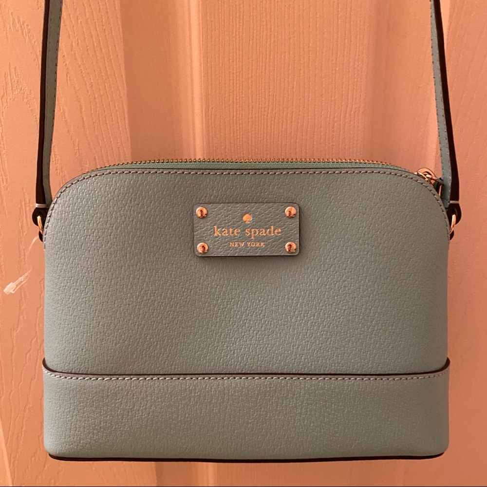 Tiffany Blue Kate Spade Hanna Crossbody Bag